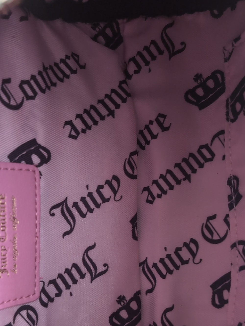 NWT,Juicy Couture 'Retro Juicy Cherry's Green/Pink Mini Barrel Bag. - Picture 10 of 14